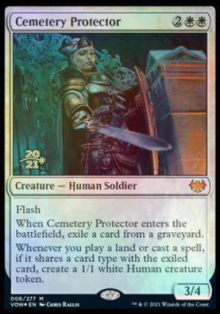 Cemetery Protector [Innistrad: Crimson Vow Prerelease Promos] | Fandemonia Ltd
