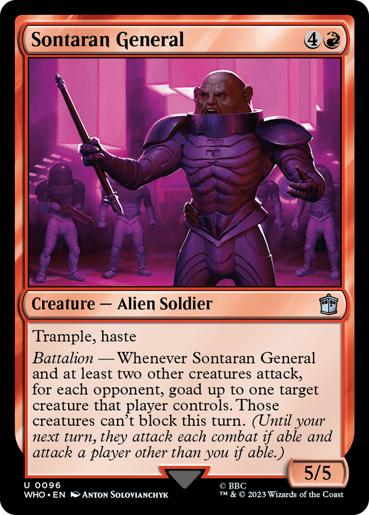 Sontaran General [Doctor Who] | Fandemonia Ltd