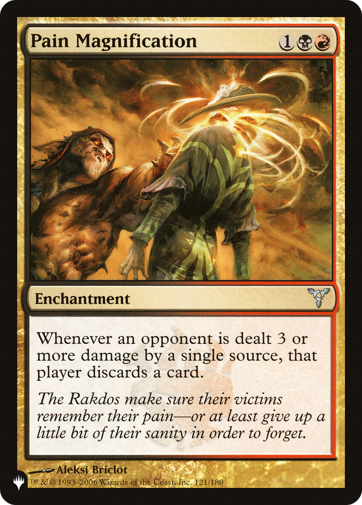 Pain Magnification [The List] | Fandemonia Ltd