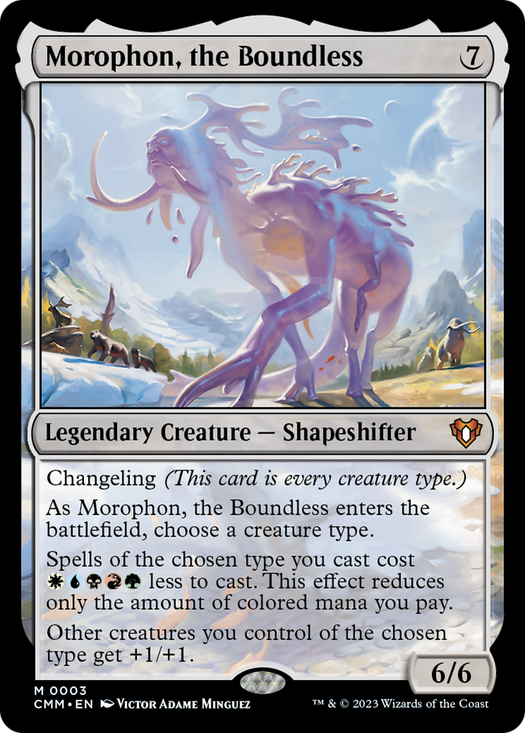 Morophon, the Boundless [Commander Masters] | Fandemonia Ltd