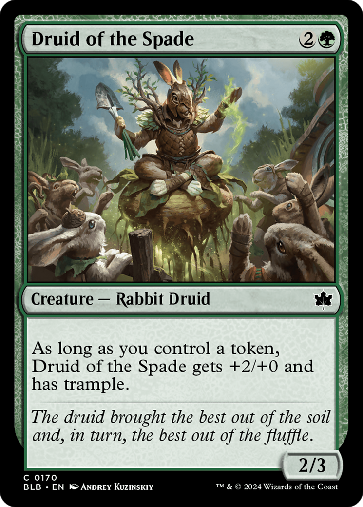 Druid of the Spade [Bloomburrow] | Fandemonia Ltd
