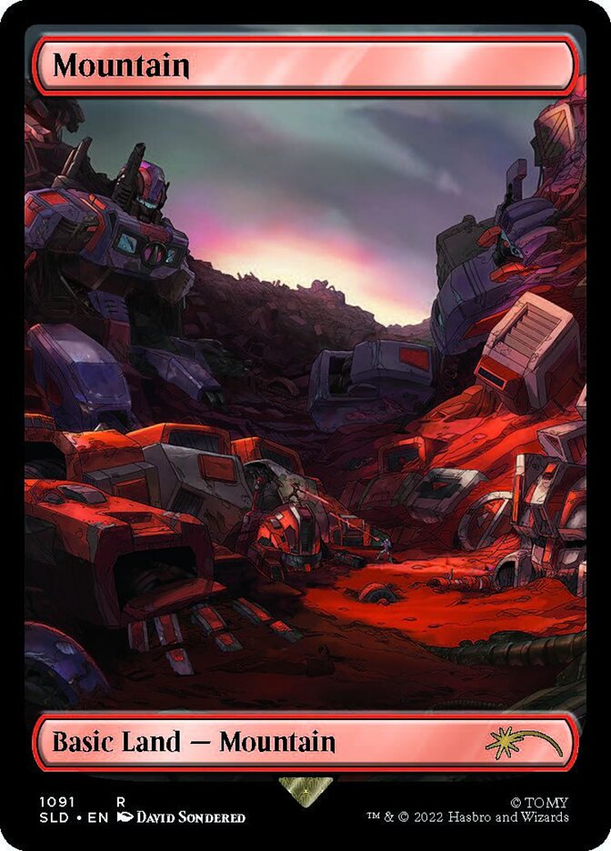 Mountain (1091) [Secret Lair Drop Series] | Fandemonia Ltd