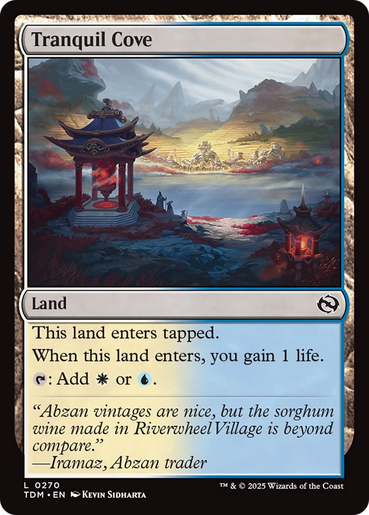 Tranquil Cove [Tarkir: Dragonstorm] | Fandemonia Ltd