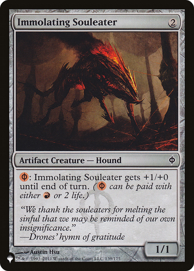 Immolating Souleater [The List] | Fandemonia Ltd