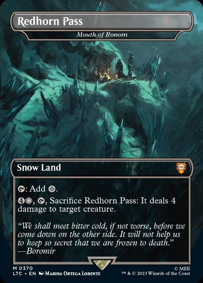 Mouth of Ronom - Redhorn Pass [The Lord of the Rings: Tales of Middle-Earth Commander] | Fandemonia Ltd