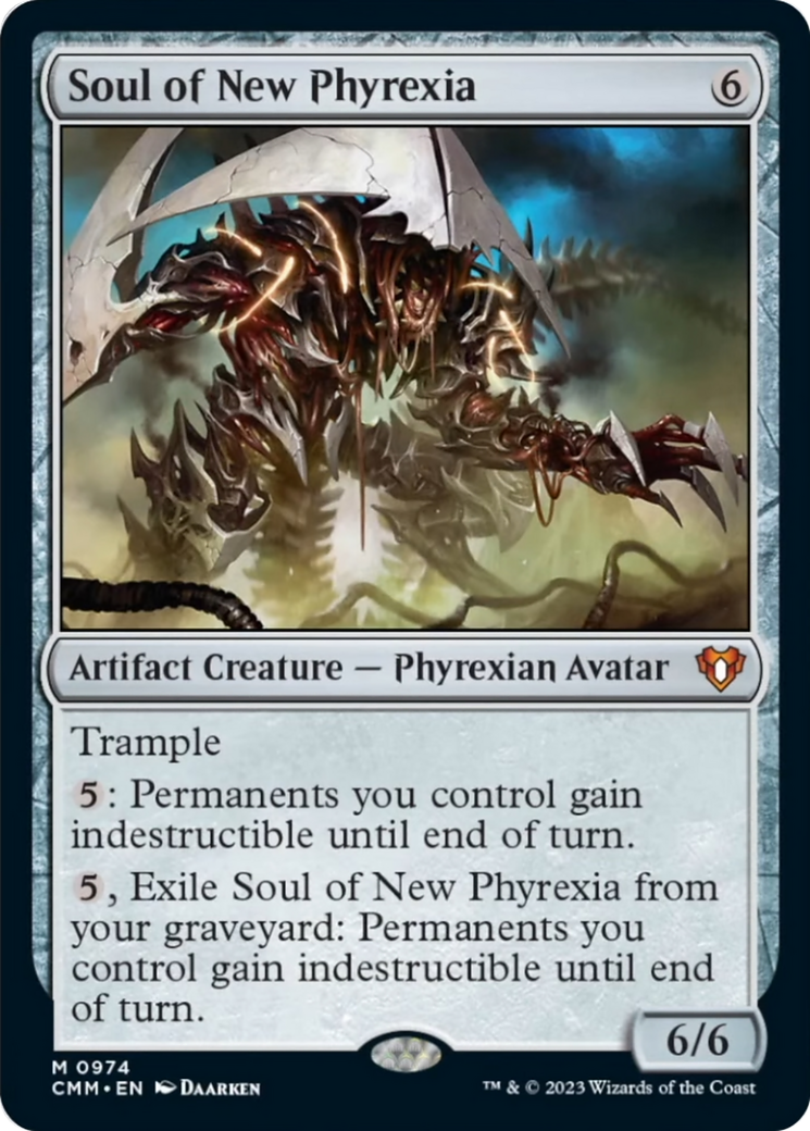 Soul of New Phyrexia [Commander Masters] | Fandemonia Ltd