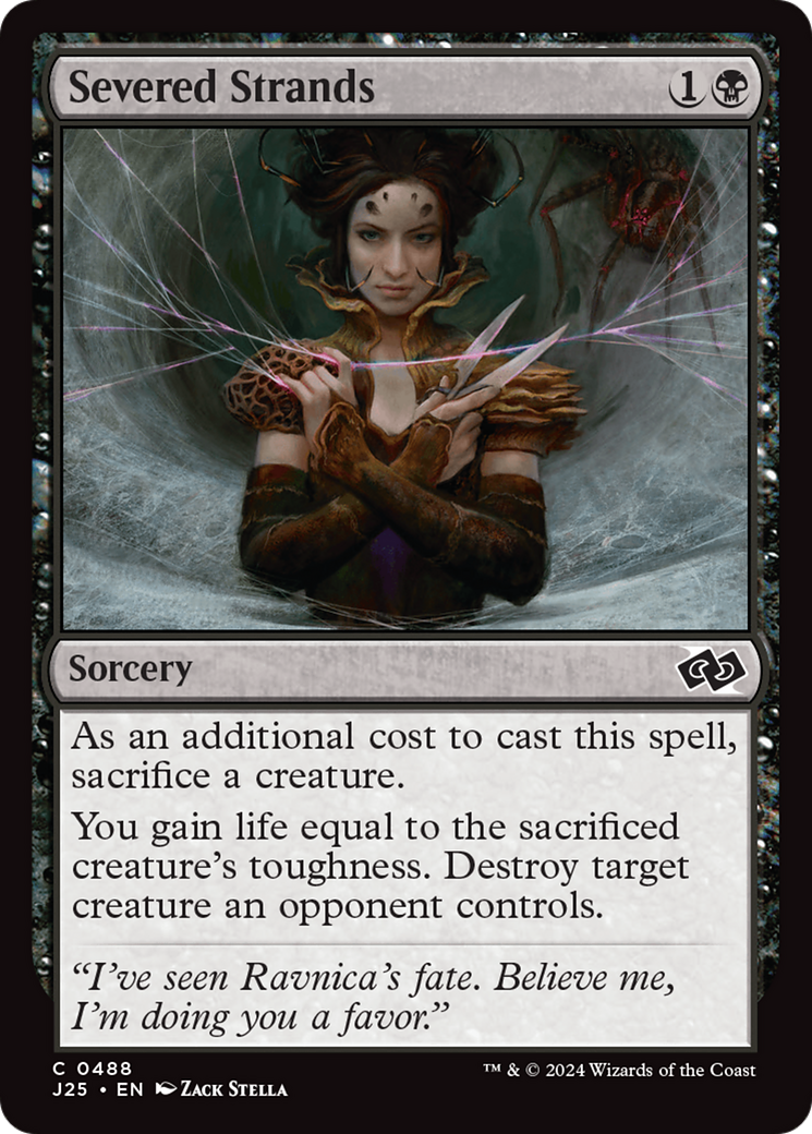 Severed Strands [Foundations Jumpstart] | Fandemonia Ltd