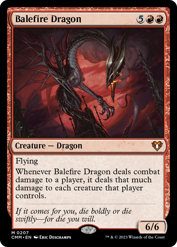 Balefire Dragon [Commander Masters] | Fandemonia Ltd