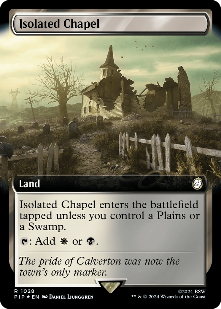 Isolated Chapel (Extended Art) (Surge Foil) [Fallout] | Fandemonia Ltd