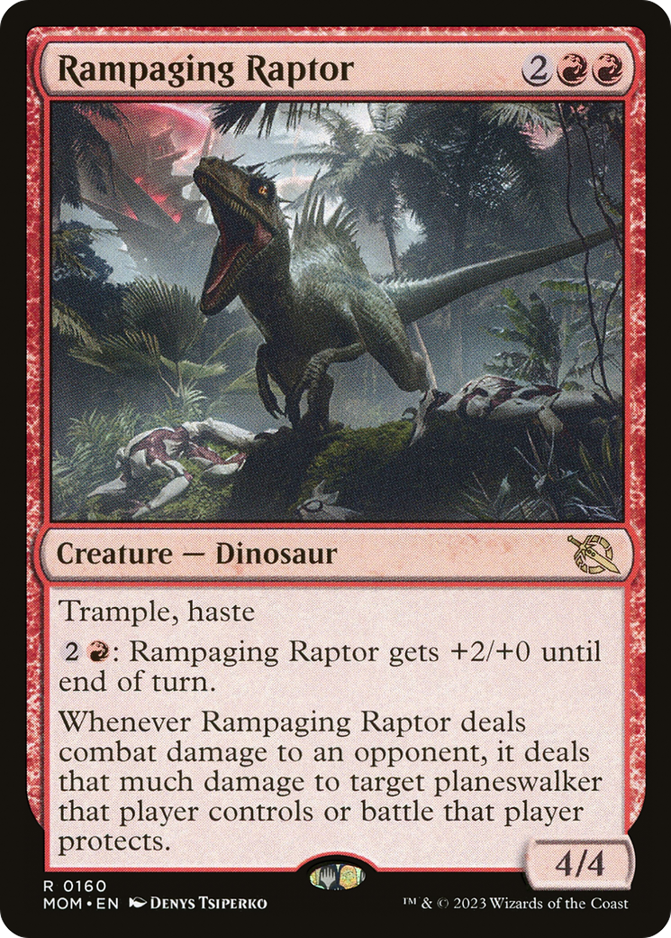 Rampaging Raptor [March of the Machine] | Fandemonia Ltd