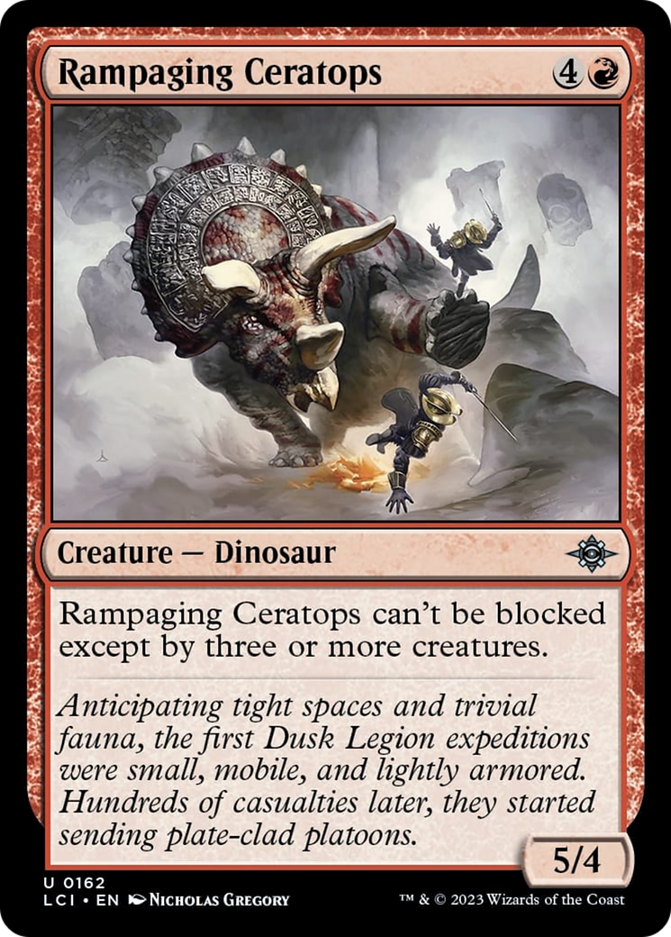 Rampaging Ceratops [The Lost Caverns of Ixalan] | Fandemonia Ltd