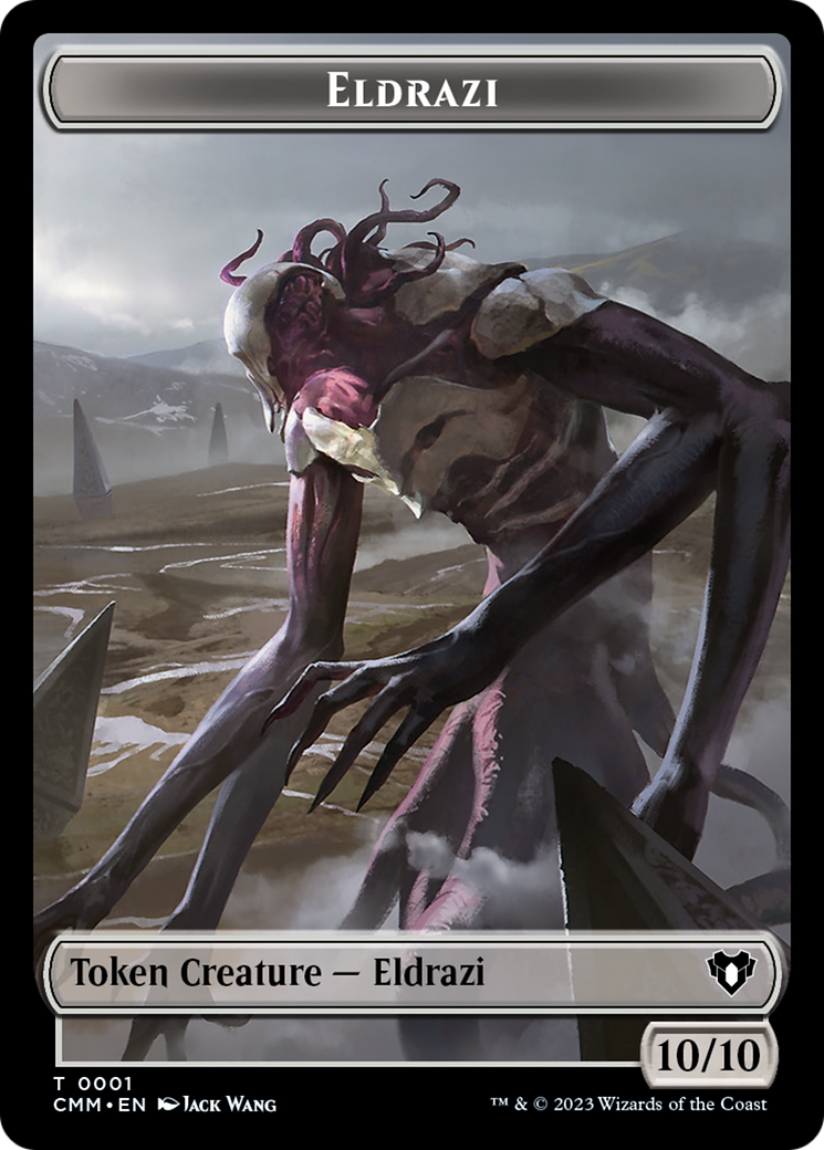 Eldrazi Spawn // Rat Double-Sided Token [Commander Masters Tokens] | Fandemonia Ltd