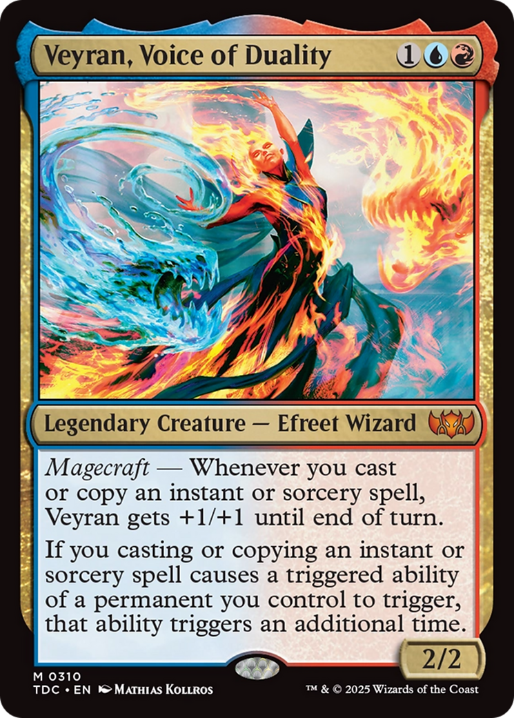 Veyran, Voice of Duality [Tarkir: Dragonstorm Commander] | Fandemonia Ltd