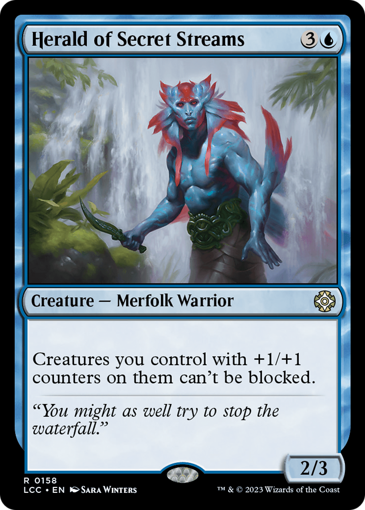 Herald of Secret Streams [The Lost Caverns of Ixalan Commander] | Fandemonia Ltd