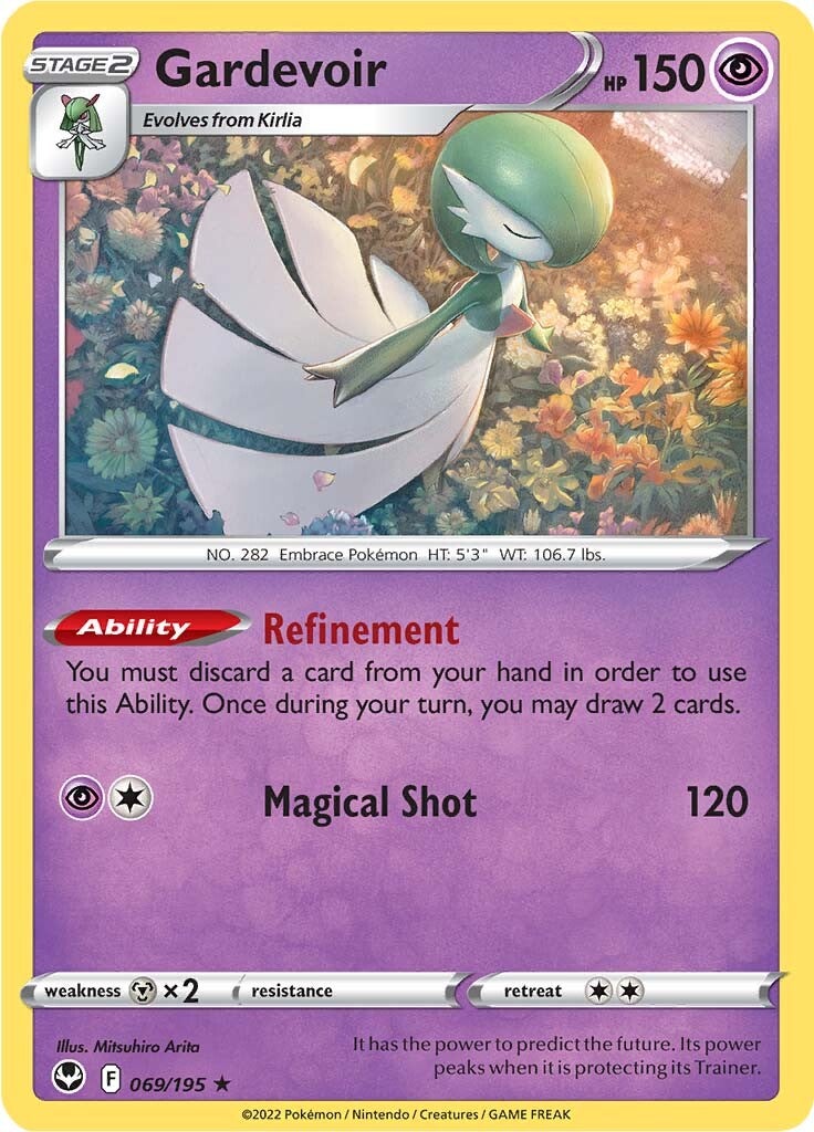 Gardevoir (069/195) [Sword & Shield: Silver Tempest] | Fandemonia Ltd