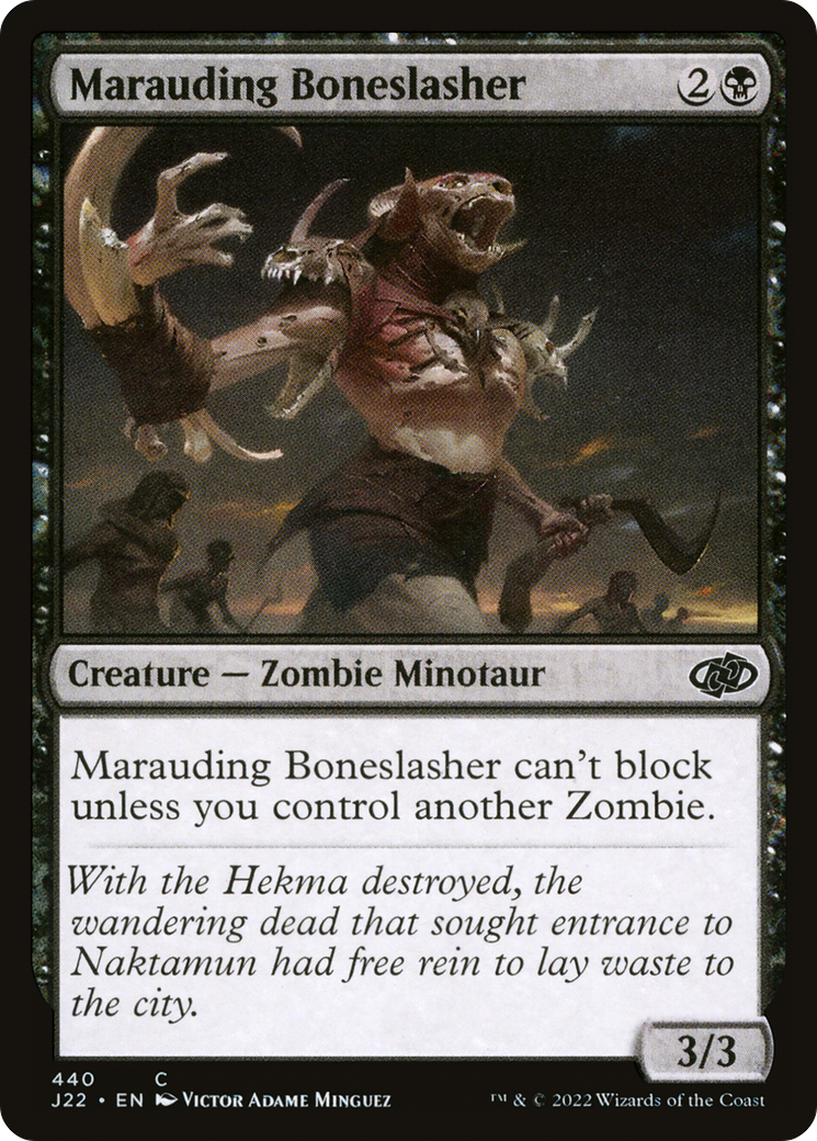 Marauding Boneslasher [Jumpstart 2022] | Fandemonia Ltd