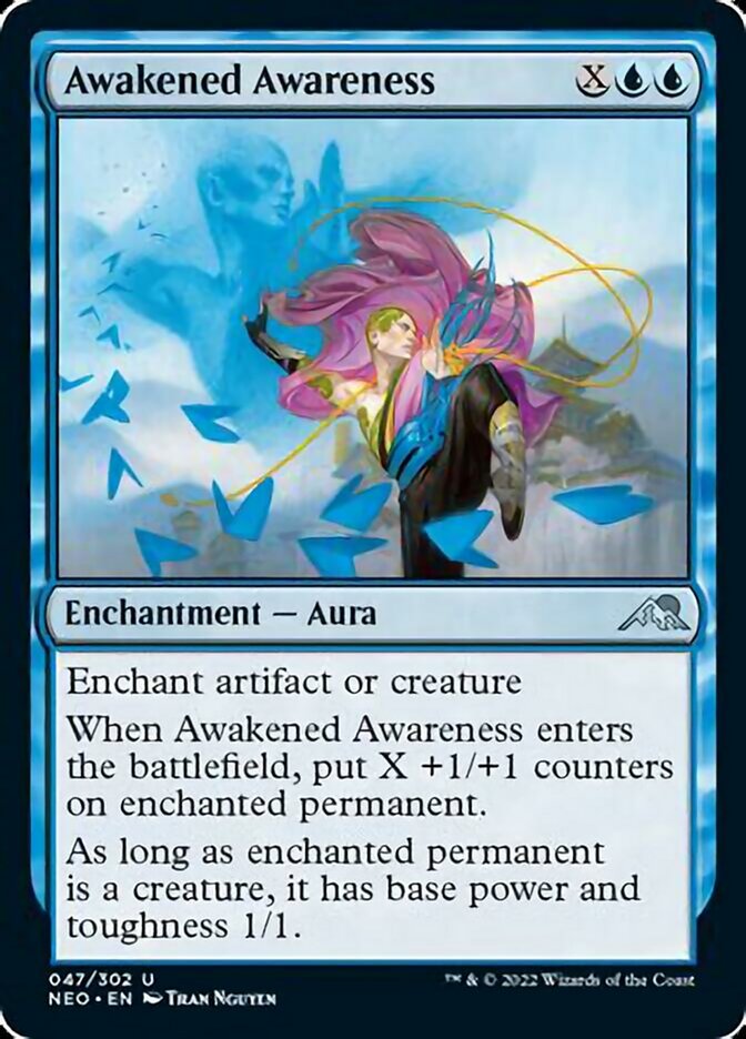 Awakened Awareness [Kamigawa: Neon Dynasty] | Fandemonia Ltd