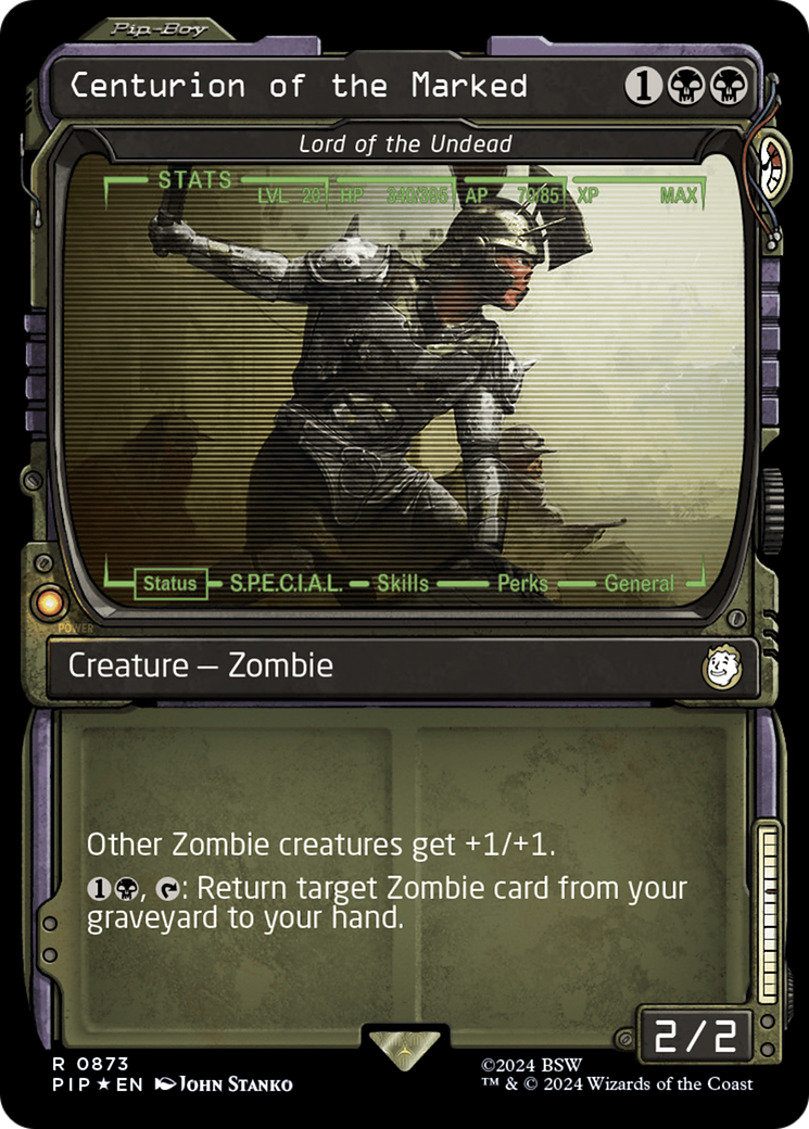Centurion of the Marked - Lord of the Undead (Showcase) (Surge Foil) [Fallout] | Fandemonia Ltd