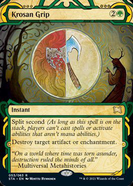 Krosan Grip (Foil Etched) [Strixhaven: Mystical Archive] | Fandemonia Ltd