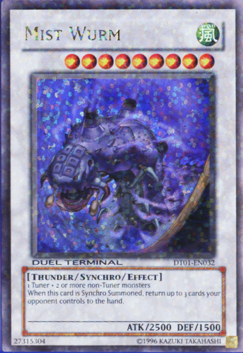 Mist Wurm [DT01-EN032] Ultra Rare | Fandemonia Ltd