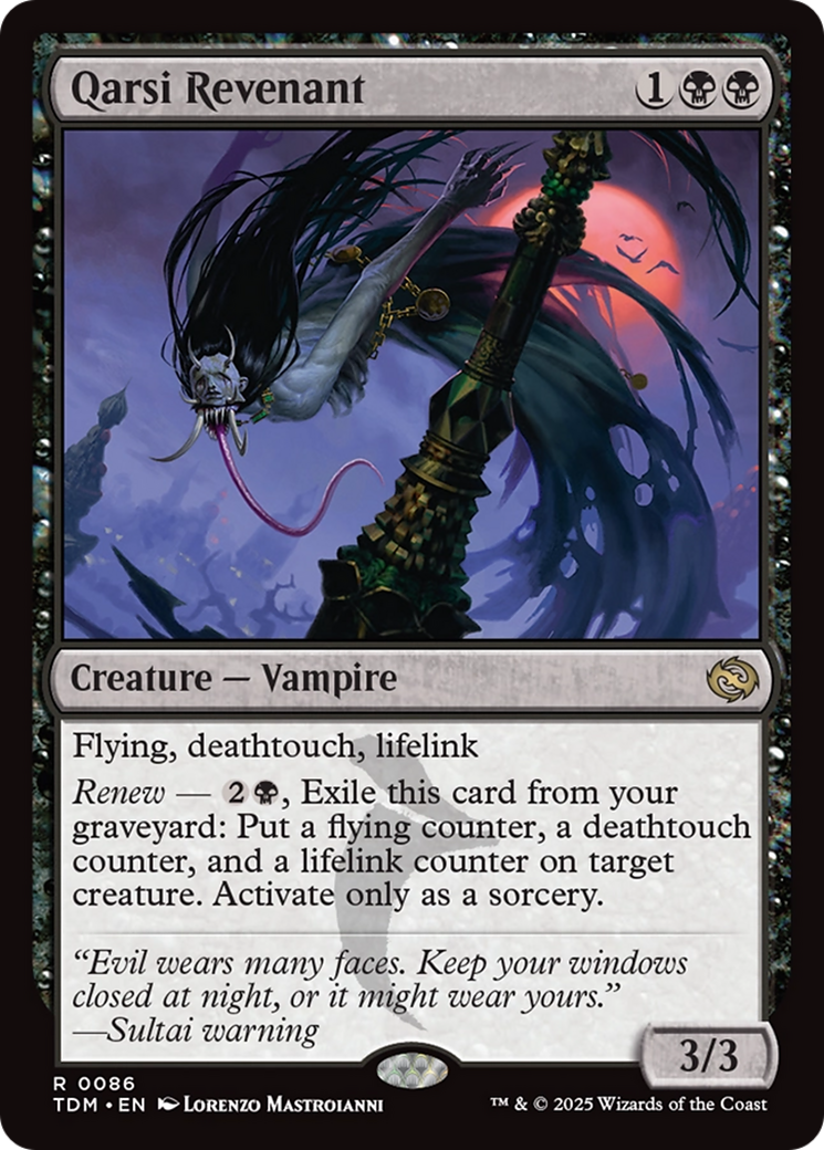 Qarsi Revenant [Tarkir: Dragonstorm] | Fandemonia Ltd