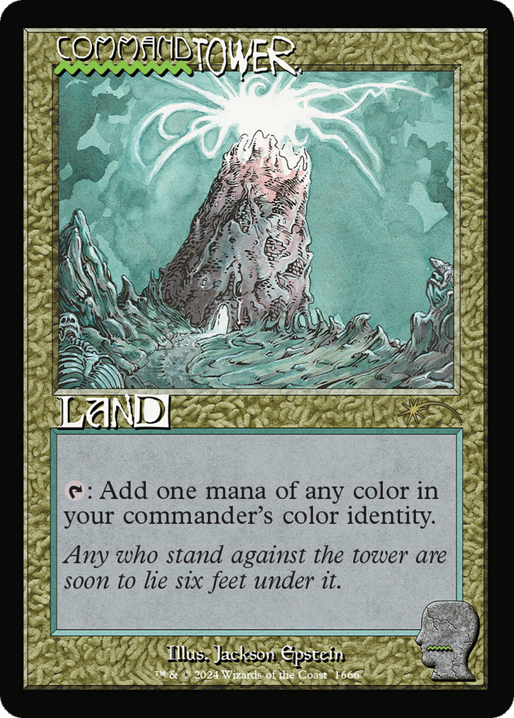 Command Tower (1666) (Rainbow Foil) [Secret Lair Drop Series] | Fandemonia Ltd