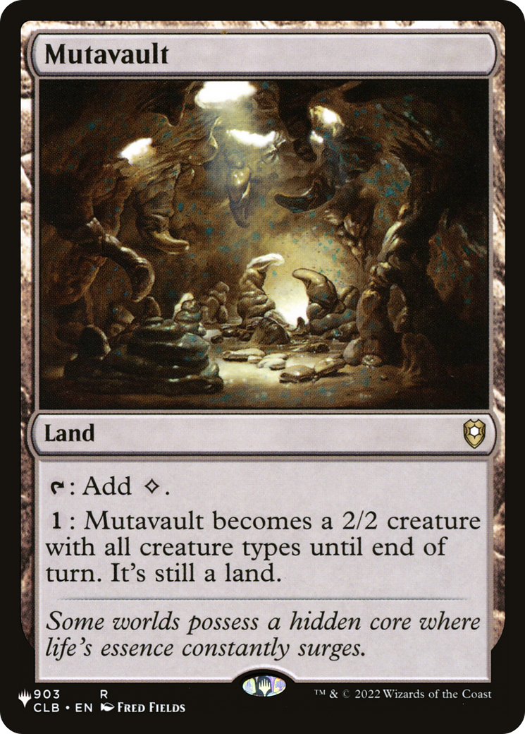 Mutavault (CLB) [The List] | Fandemonia Ltd