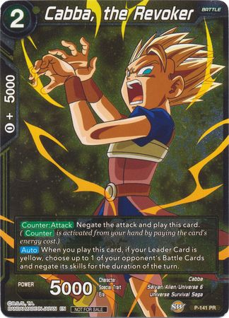 Cabba, the Revoker (P-141) [Promotion Cards] | Fandemonia Ltd