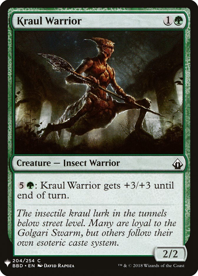 Kraul Warrior [Mystery Booster] | Fandemonia Ltd