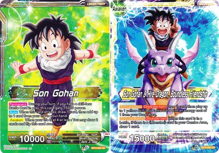 Son Gohan // Son Gohan & Hire-Dragon, Boundless Friendship (BT11-091) [Vermilion Bloodline 2nd Edition] | Fandemonia Ltd