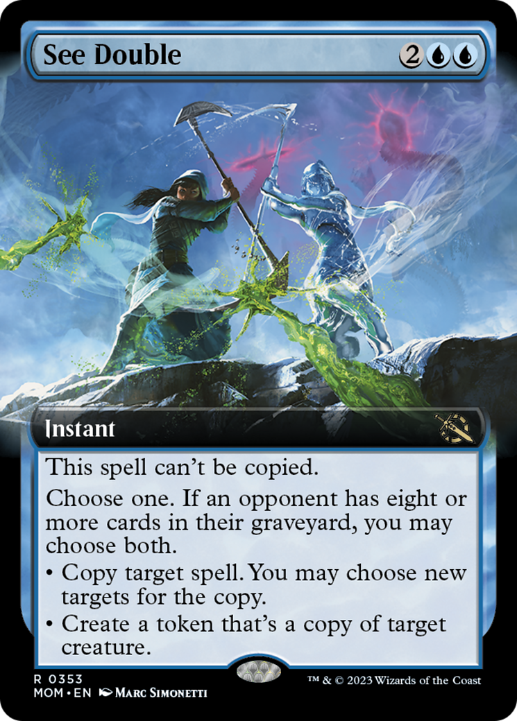 See Double (Extended Art) [March of the Machine] | Fandemonia Ltd
