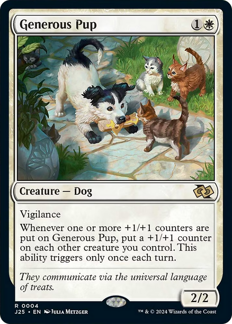 Generous Pup [Foundations Jumpstart] | Fandemonia Ltd
