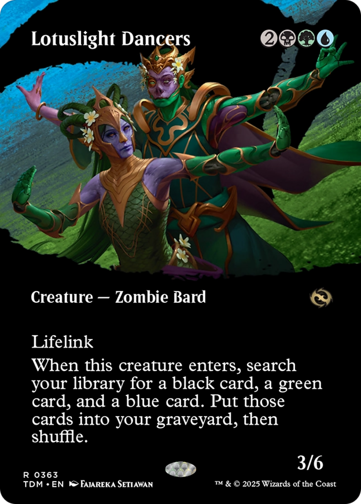 Lotuslight Dancers (Borderless) [Tarkir: Dragonstorm] | Fandemonia Ltd