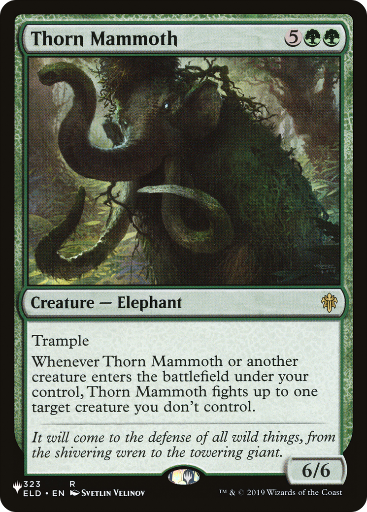 Thorn Mammoth [The List] | Fandemonia Ltd