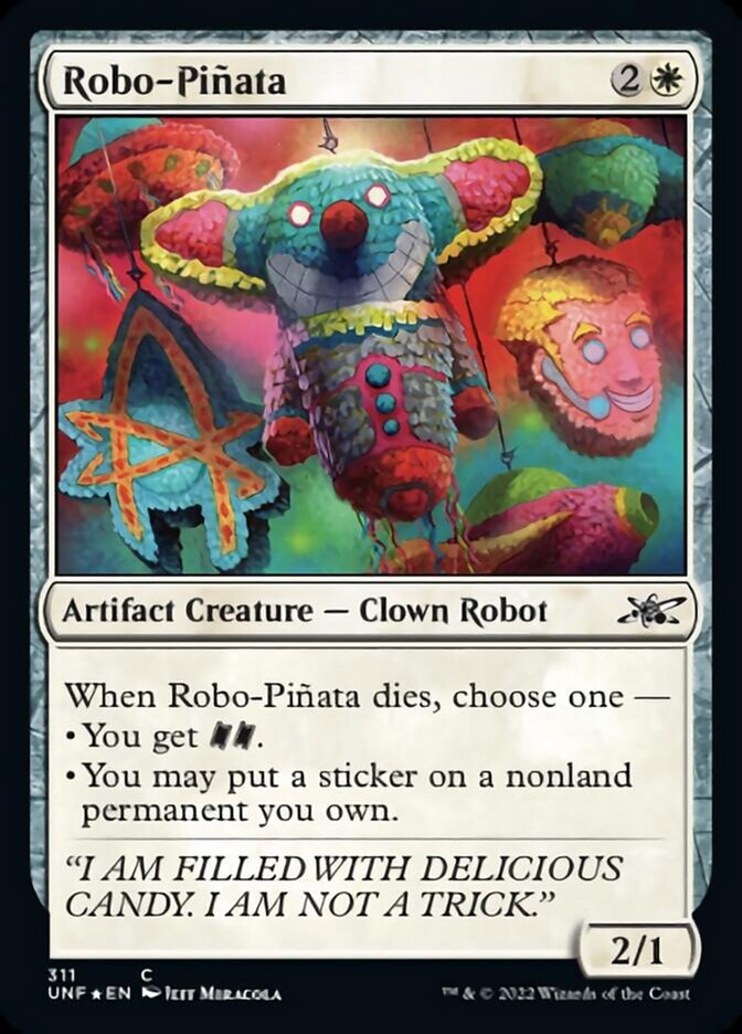 Robo-Pinata (Galaxy Foil) [Unfinity] | Fandemonia Ltd