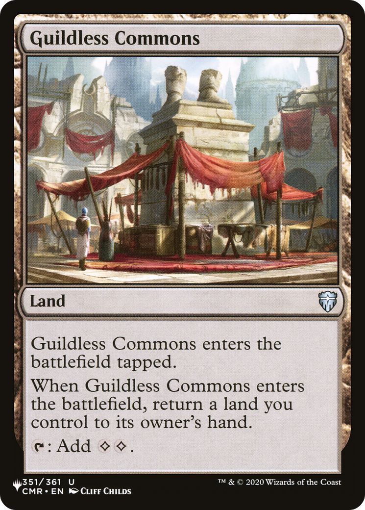 Guildless Commons [The List] | Fandemonia Ltd