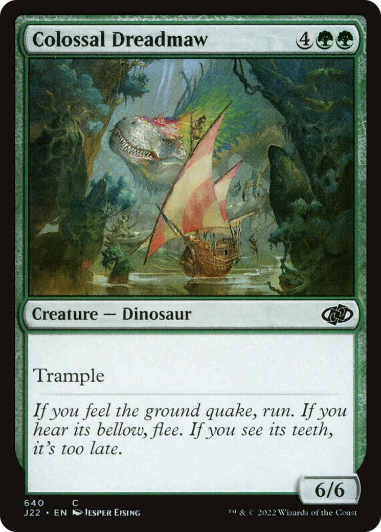 Colossal Dreadmaw [Jumpstart 2022] | Fandemonia Ltd