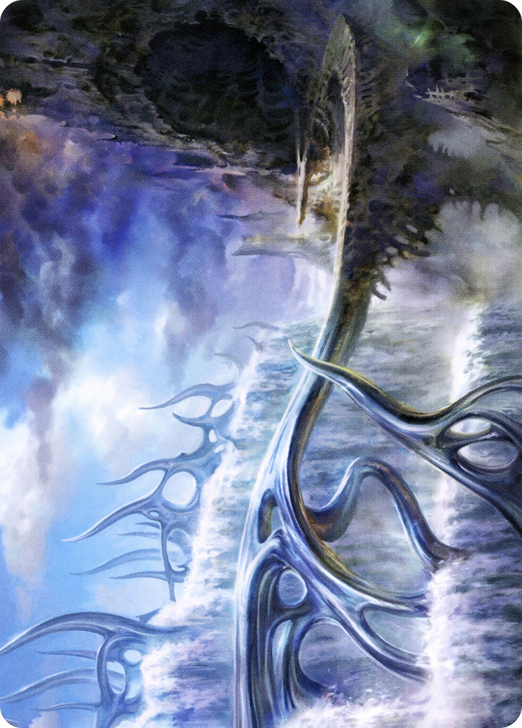 Mistvault Bridge Art Card [Modern Horizons 2 Art Series] | Fandemonia Ltd