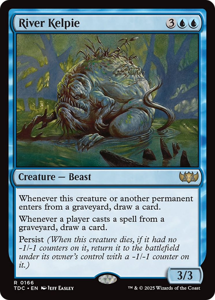 River Kelpie [Tarkir: Dragonstorm Commander] | Fandemonia Ltd