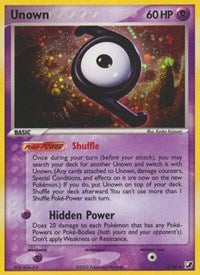 Unown (Z) (Z/28) [EX: Unseen Forces] | Fandemonia Ltd
