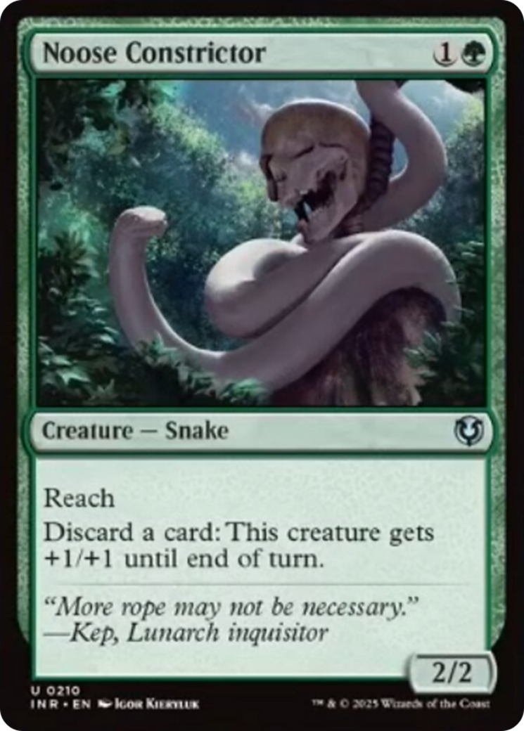 Noose Constrictor [Innistrad Remastered] | Fandemonia Ltd