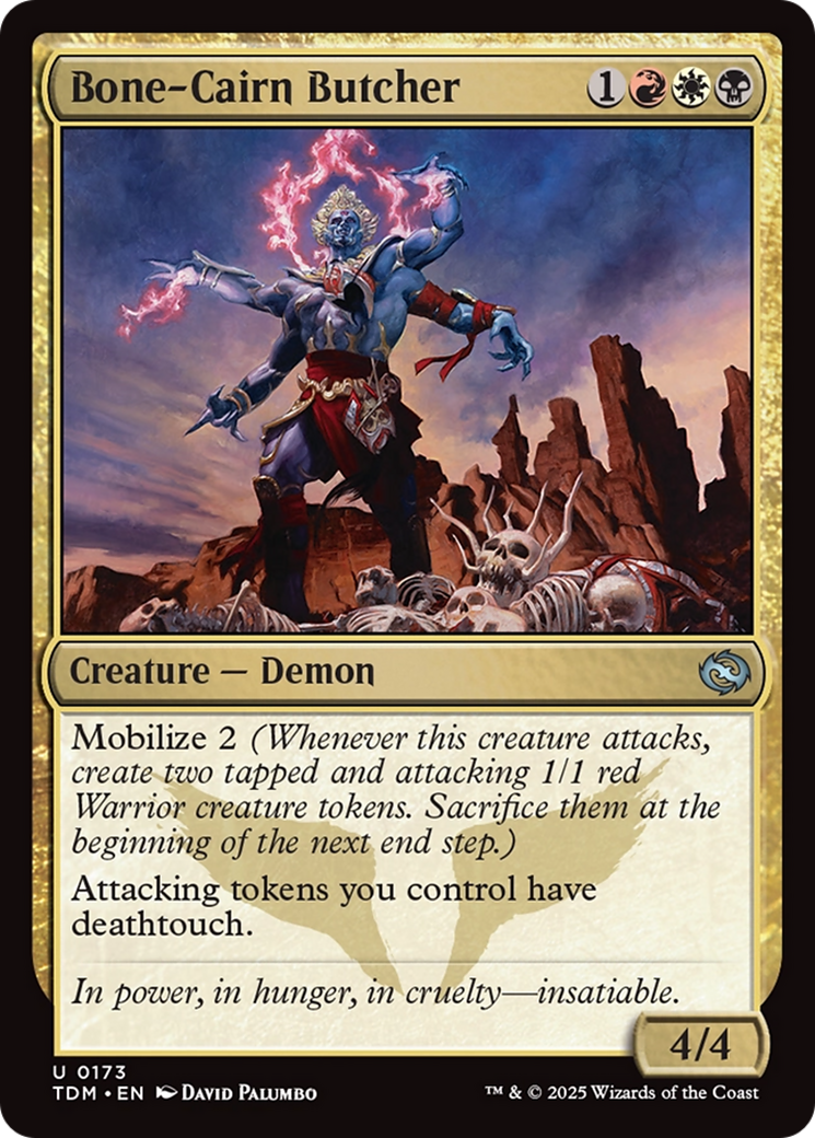 Bone-Cairn Butcher [Tarkir: Dragonstorm] | Fandemonia Ltd