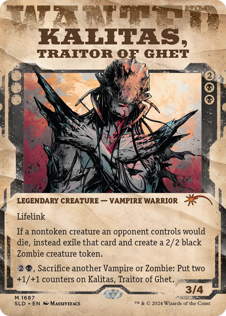 Kalitas, Traitor of Ghet [Secret Lair Drop Series] | Fandemonia Ltd