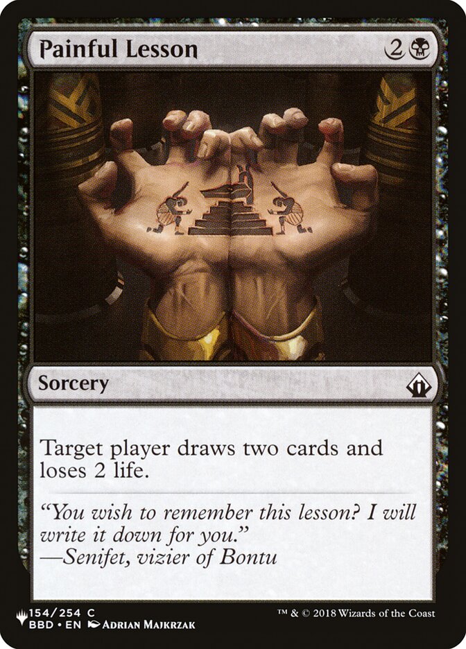 Painful Lesson [The List] | Fandemonia Ltd