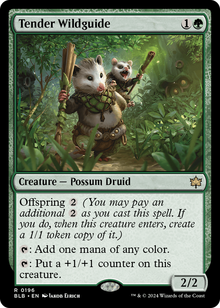 Tender Wildguide [Bloomburrow] | Fandemonia Ltd