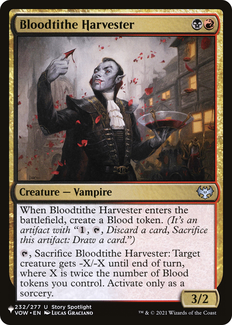 Bloodtithe Harvester [The List] | Fandemonia Ltd