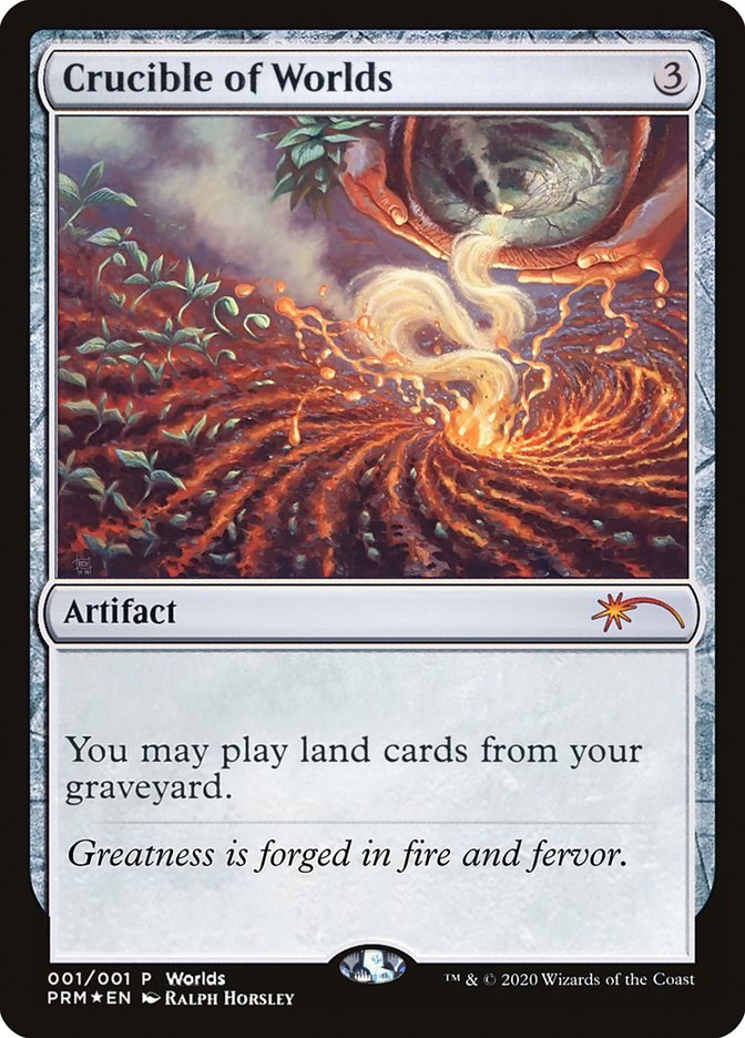 Crucible of Worlds (Worlds) [World Championship Promos] | Fandemonia Ltd