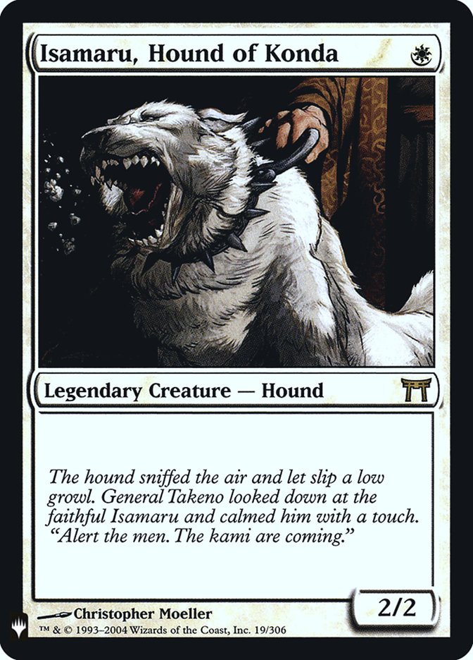 Isamaru, Hound of Konda [Mystery Booster] | Fandemonia Ltd