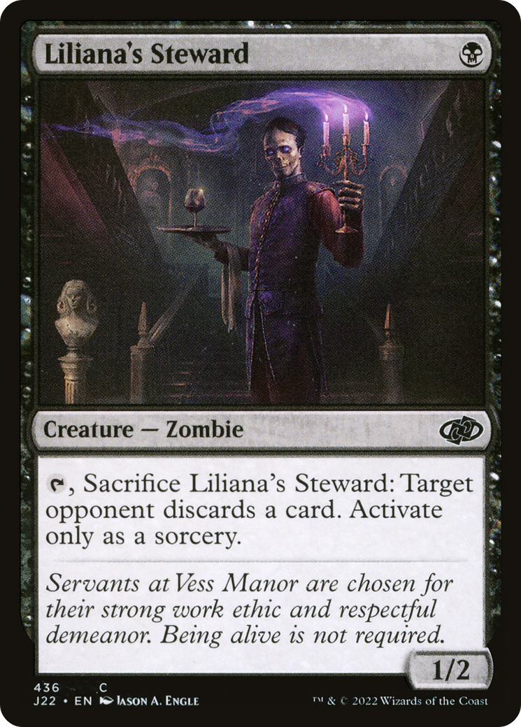 Liliana's Steward [Jumpstart 2022] | Fandemonia Ltd