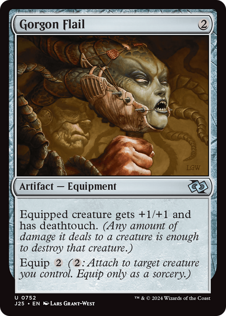 Gorgon Flail [Foundations Jumpstart] | Fandemonia Ltd